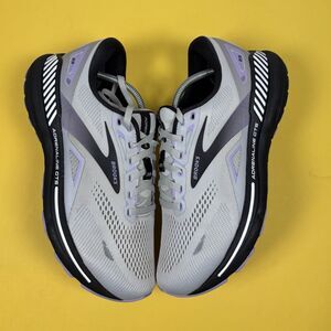 Brooks Adrenaline GTS 23 Size 9.5 E Extra Wide Grey Purple Women's Shoes